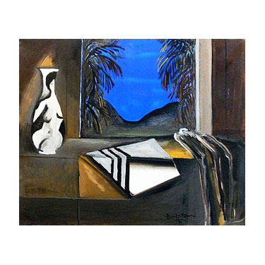 Evening View from the Artist's Window