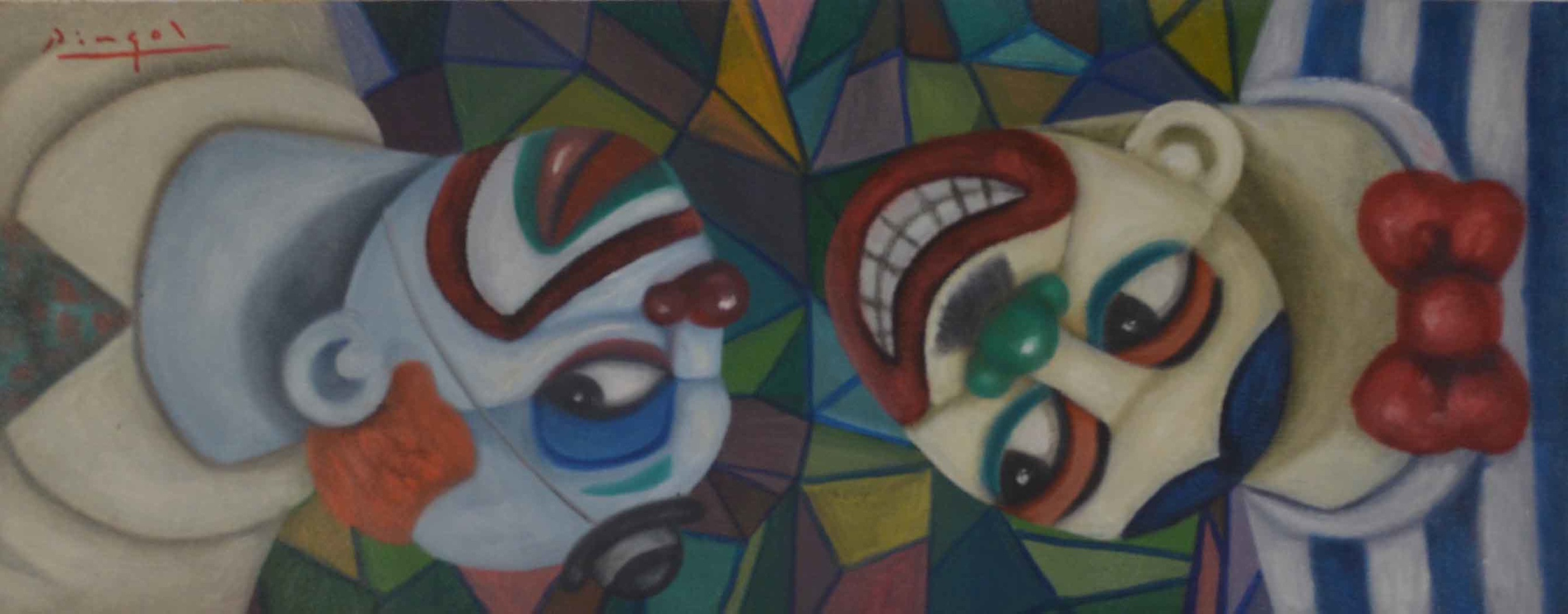Up, Side, Down Clown