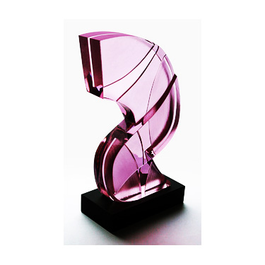 Curvature of Space in Pink