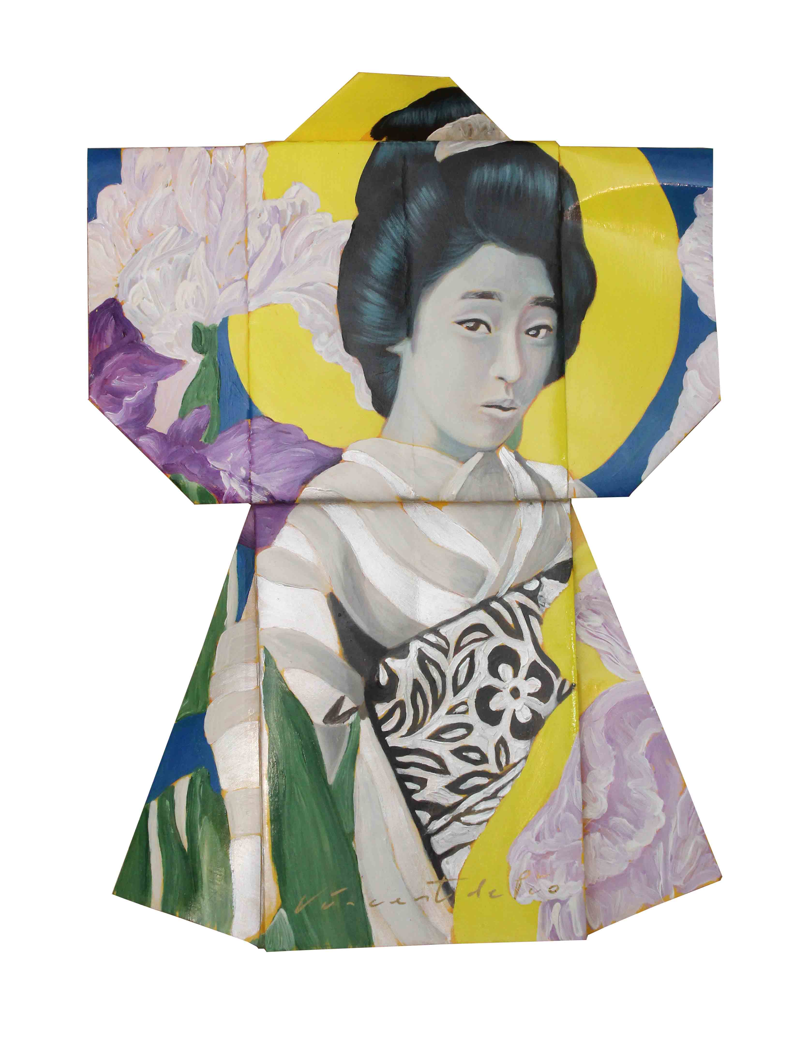 Saku Josei (Women in Bloom IV) by Vincent de Pio