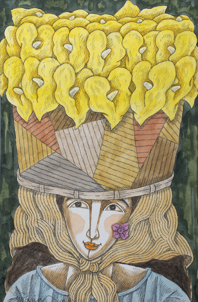 Abundance in Yellow by Mario Parial