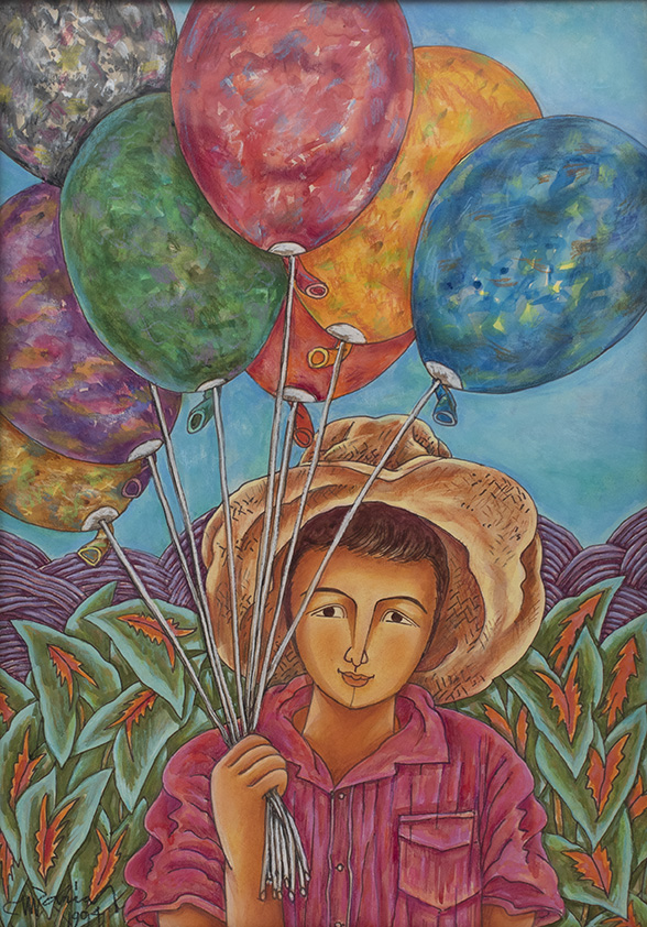 Balloon Vendor by Mario Parial