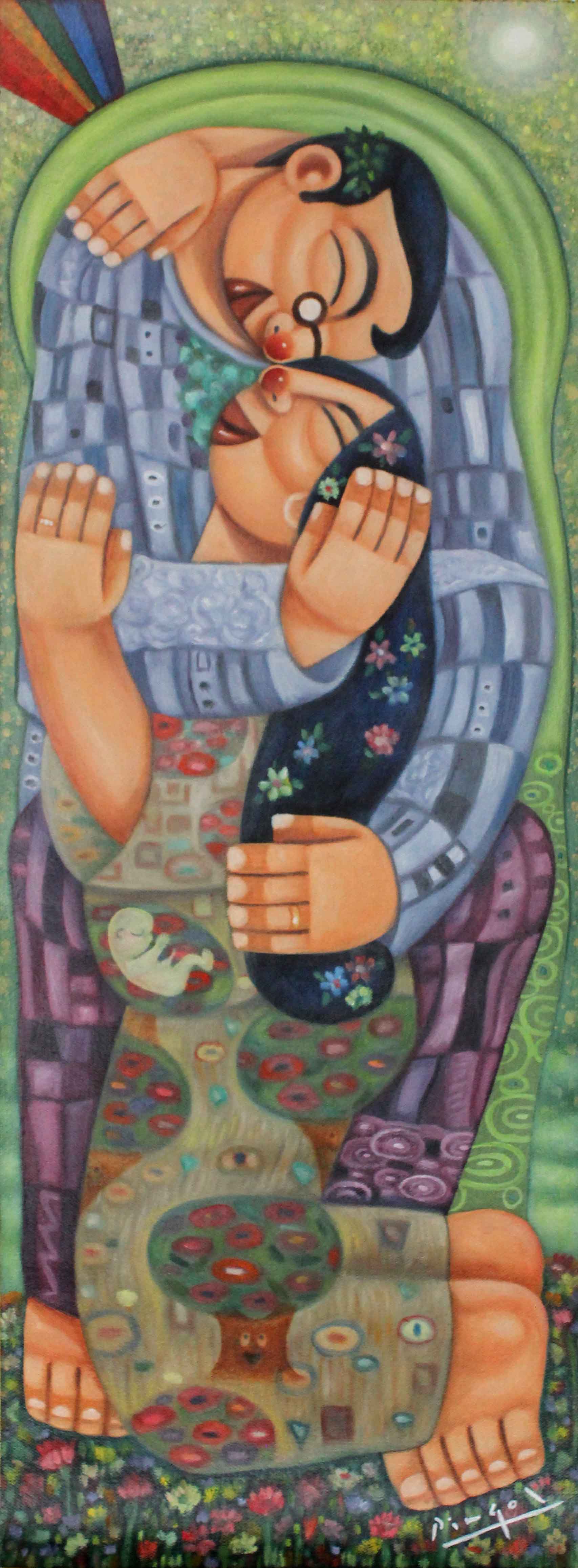 Lovers with Baby II