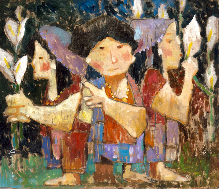 Among Friends and Flowers
