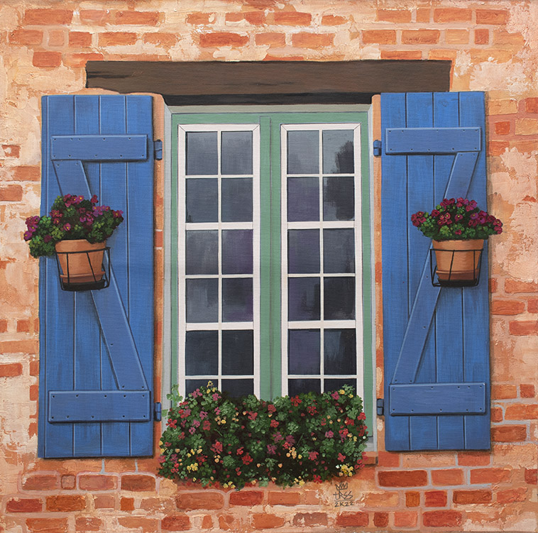 Flowers by the Window